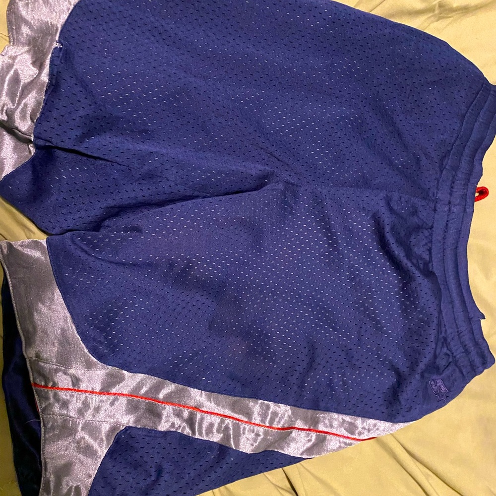 Starter Shorts Medium Gray/Navy Blue